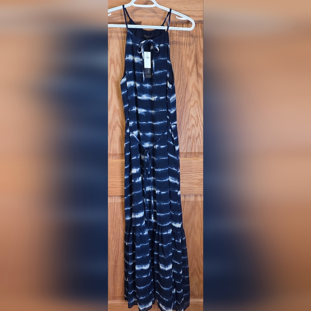 Banana Republic Black and White Jumpsuit